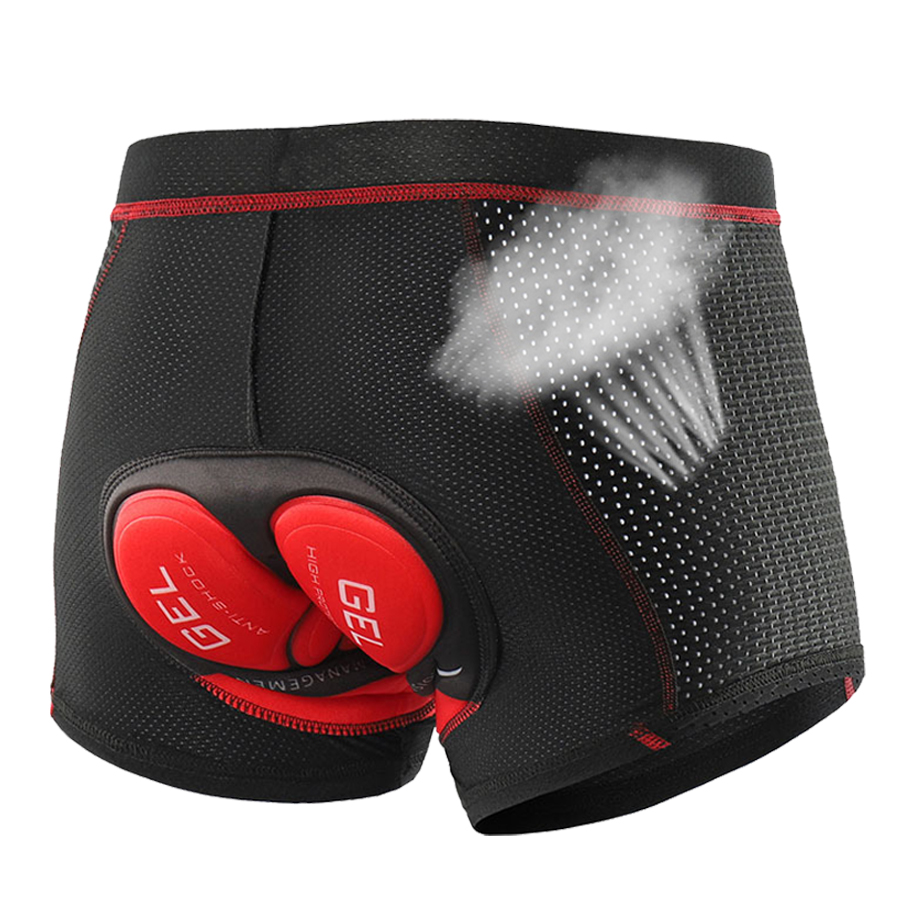 Padded Cycling Shorts 5D Gel - NEWBOLER Breathable Cycling Shorts Cycling Underwear