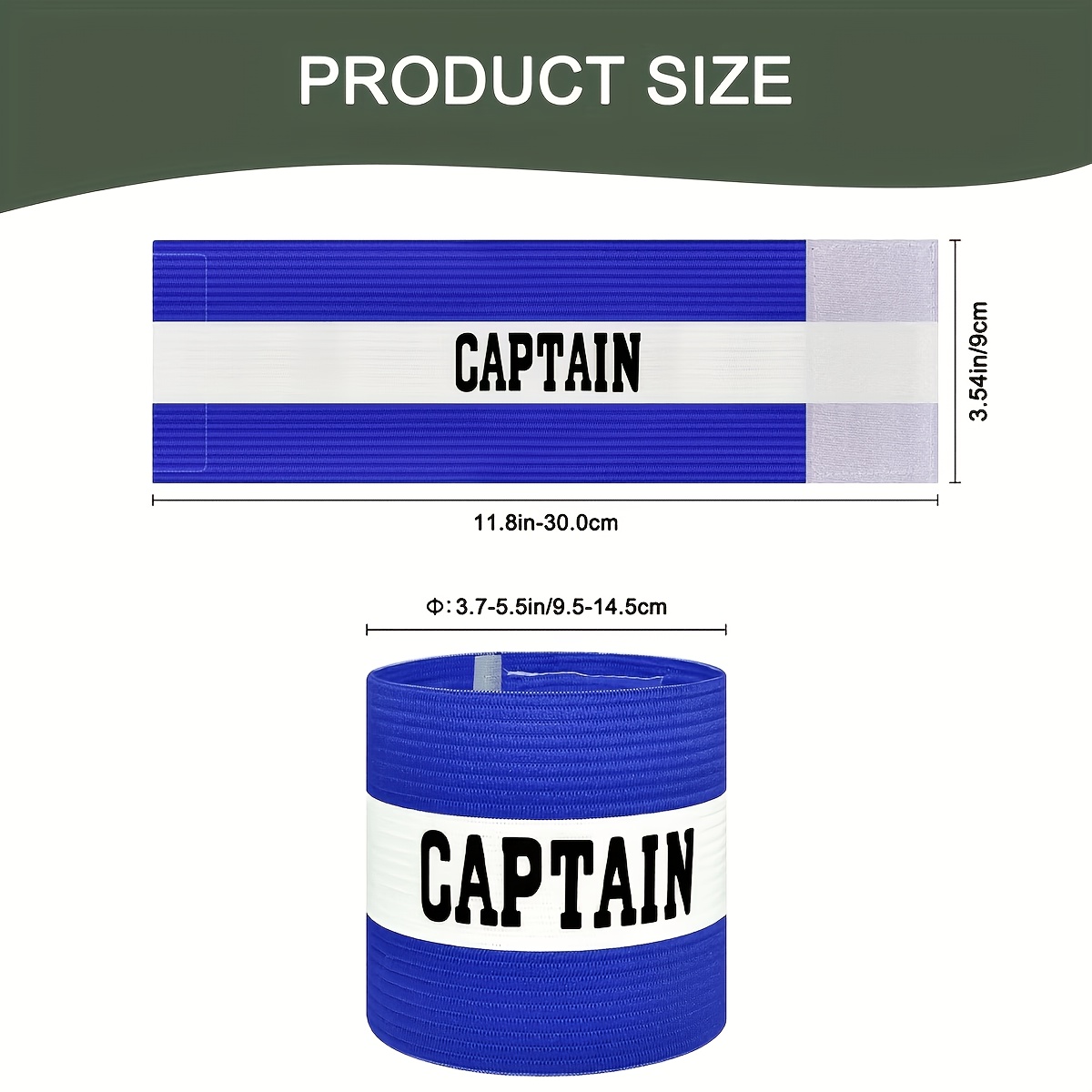 6Pcs Adjustable Captain Armban - Team Sports review and price